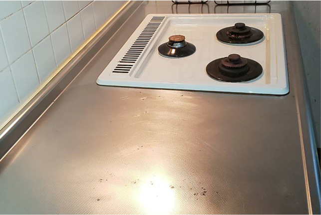 コンロ周りAfter